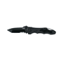 Kiowa Tanto Black Serrated - Clam